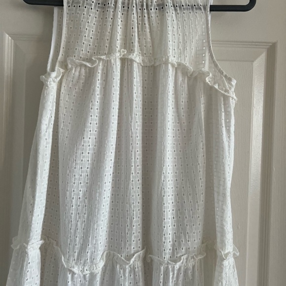 Sunday in Brooklyn white eyelet mini dress. Anthropologie. NWOT. Size XS. - Picture 10 of 10